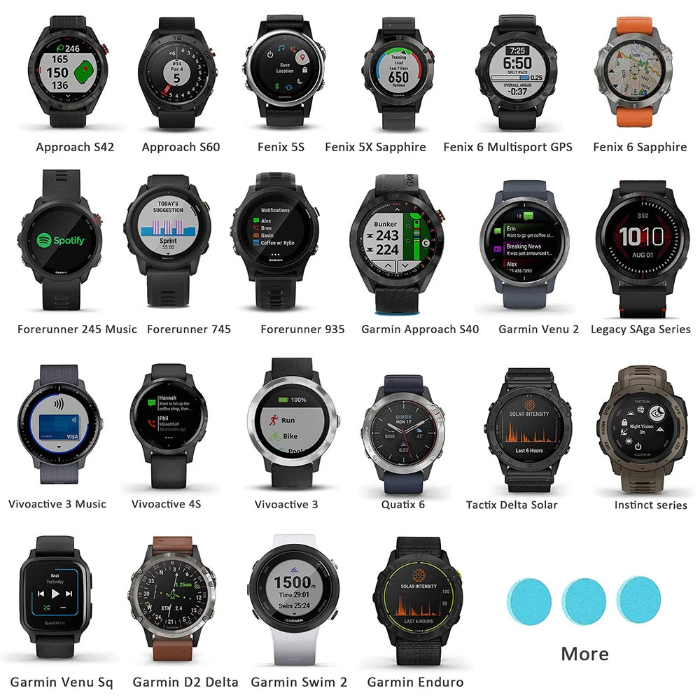 Чехол для смартфонов Garmin Fenix 7 7S 7X 6 6S 6X 5 силиконовая Пылезащитная заглушка 5X Pro