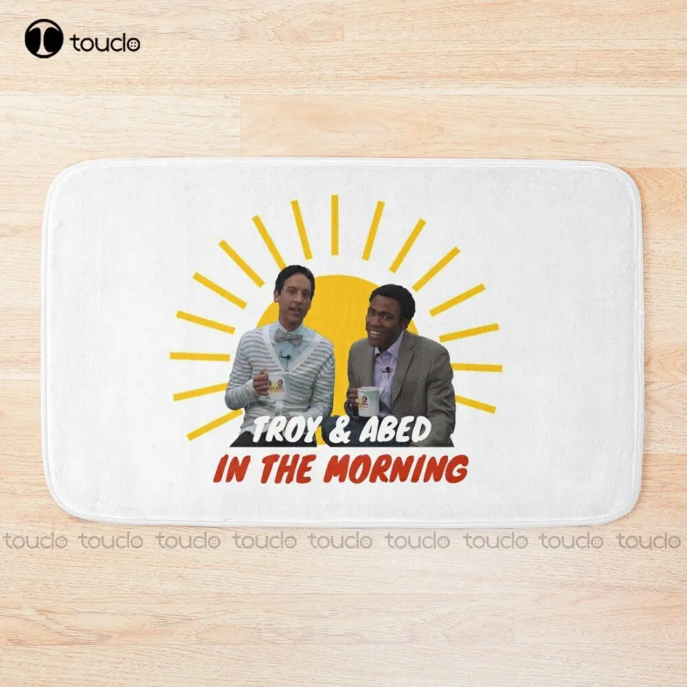 

Troy And Abed In The Morning Bath Mat Trendy Bathroom Mats