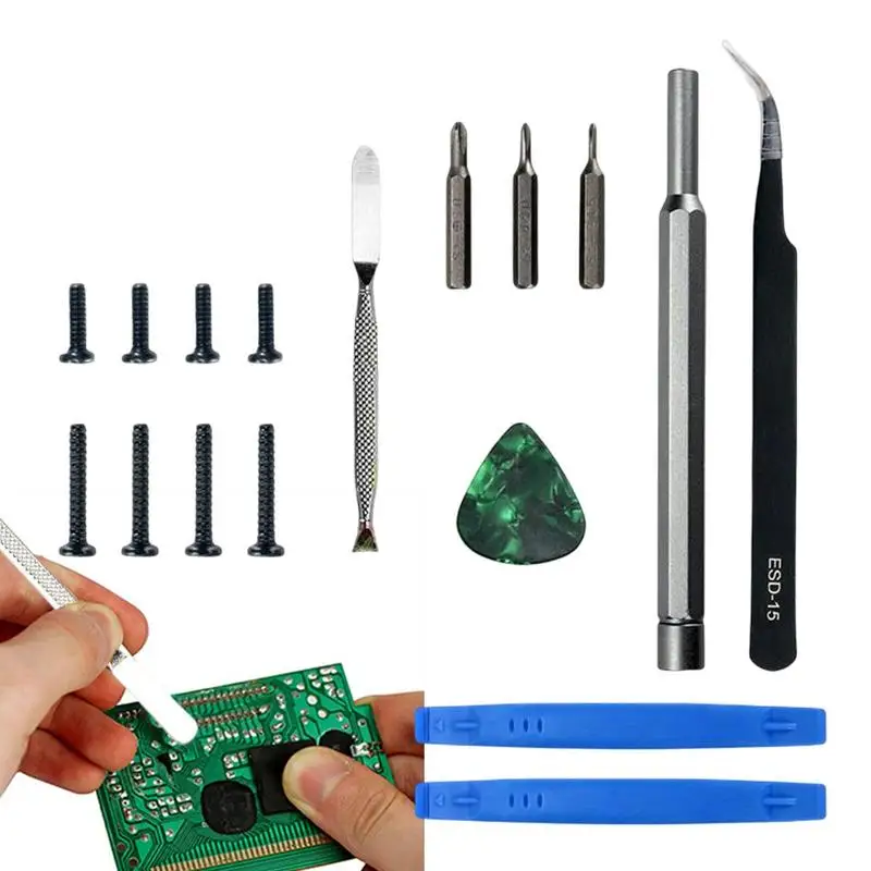 

Pry Remover Electronic Repair Tools Kit Opening Pry Tool Repair Kit With Non-slip Handle For Tablets Laptop Electronics Device