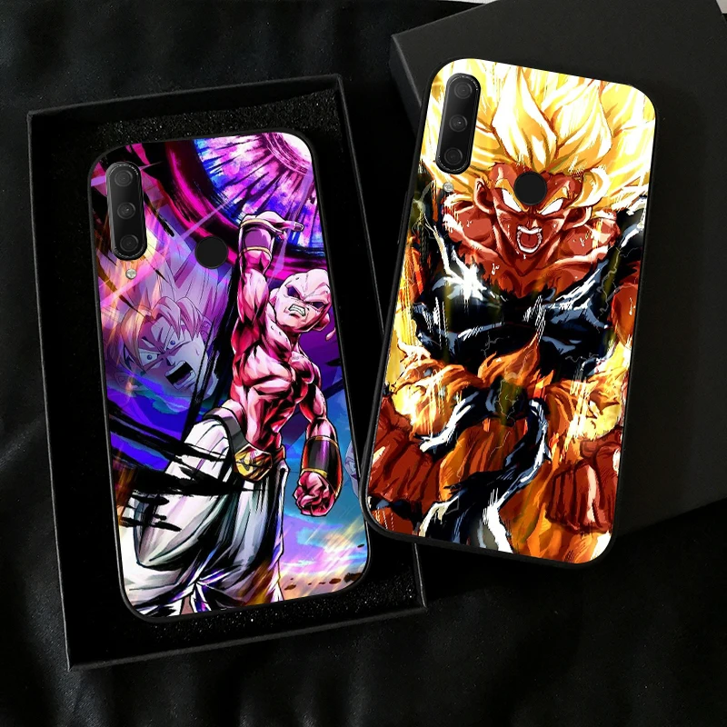 

Goku Dragon Ball Super Phone Case For Huawei Honor 9X 8X Pro For Honor 10X Lite Soft TPU Funda Silicone Cover Black Carcasa