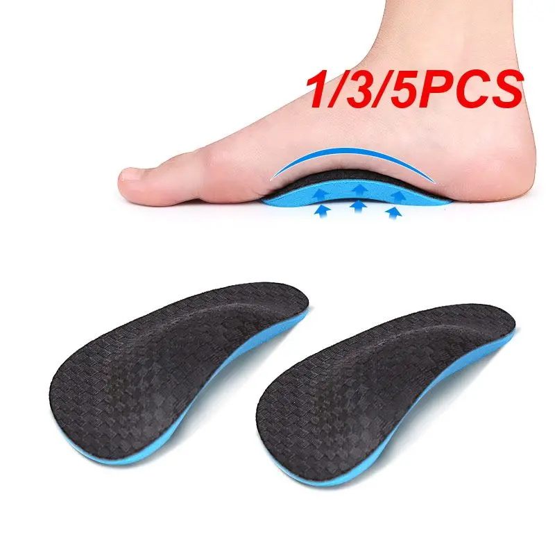 

1/3/5PCS Foot Care Insoles Arch Half Pads Orthosis Bunion Corrector Flat Feet Support Cushion Plantar Fasciitis Sports Pad Feet