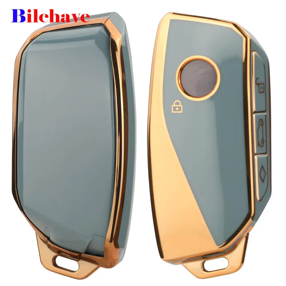 Jingyuqin для BMW G07 X7 LCI U11 X1 G70 7 серии G09 XM F98 X4M G18 X5 G81 M3 I20 IX ТПУ автомобильный брелок с