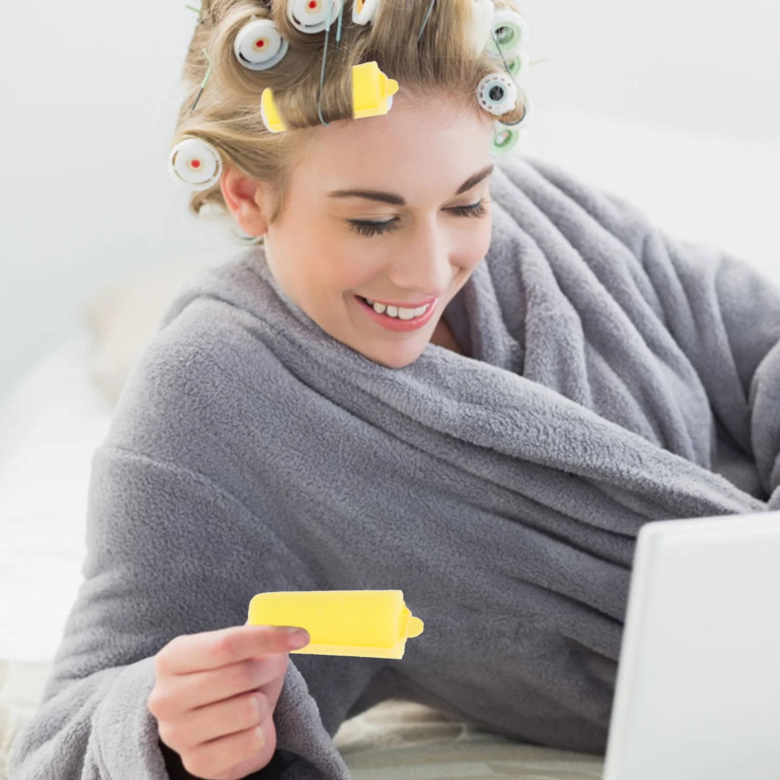 

24pcs Sponge Hair Curler DIY Hair Roller Air Bangs Roller Hair Styling Tool