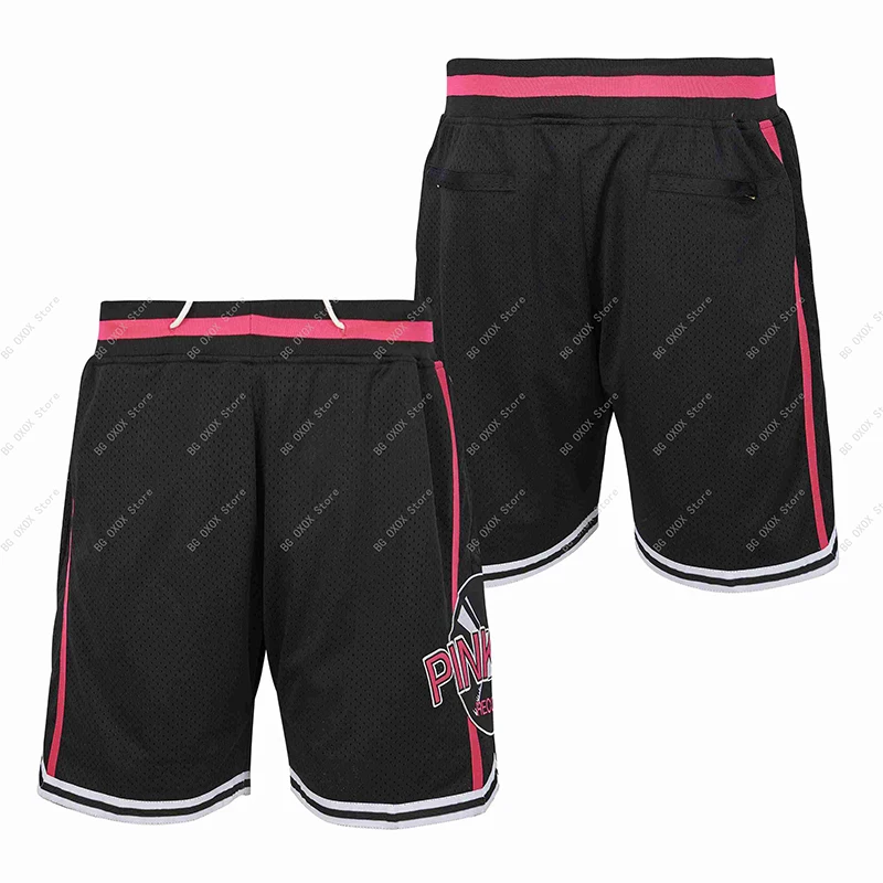 

BG Basketball shorts next friday pinkys black Embroidery sewing Zip pocket outdoor sport big size various styles sandbeach