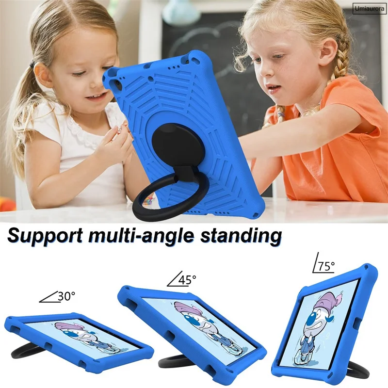 Фото Для iPad Mini 7 8,3 дюйма Air 9,7 Pro 10,5 8 9 10,2 10-го 10,9 11-го поколения 11 дюймов A16 противоударный чехол для планшета EVA с ручкой-подставкой Funda №5
