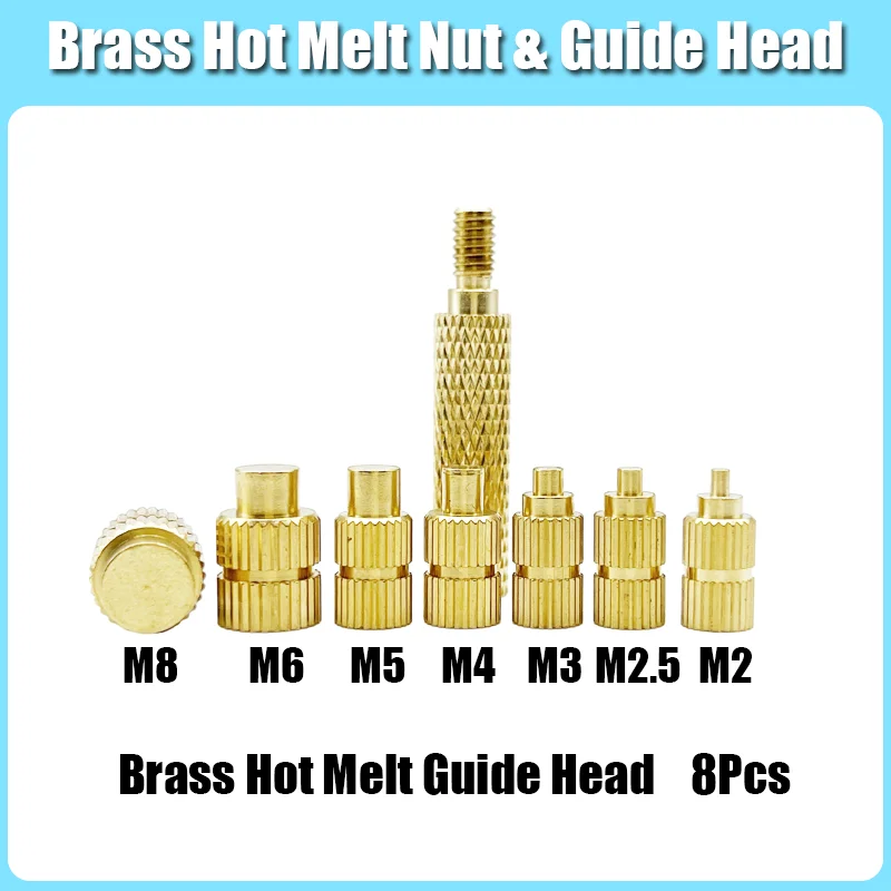 

Латунная вставка для термогайки, железный наконечник, термоплавкий термонакат, вставка для инъекций, медная вставка для гайки, аксессуары для 3D-принтеров, пайка