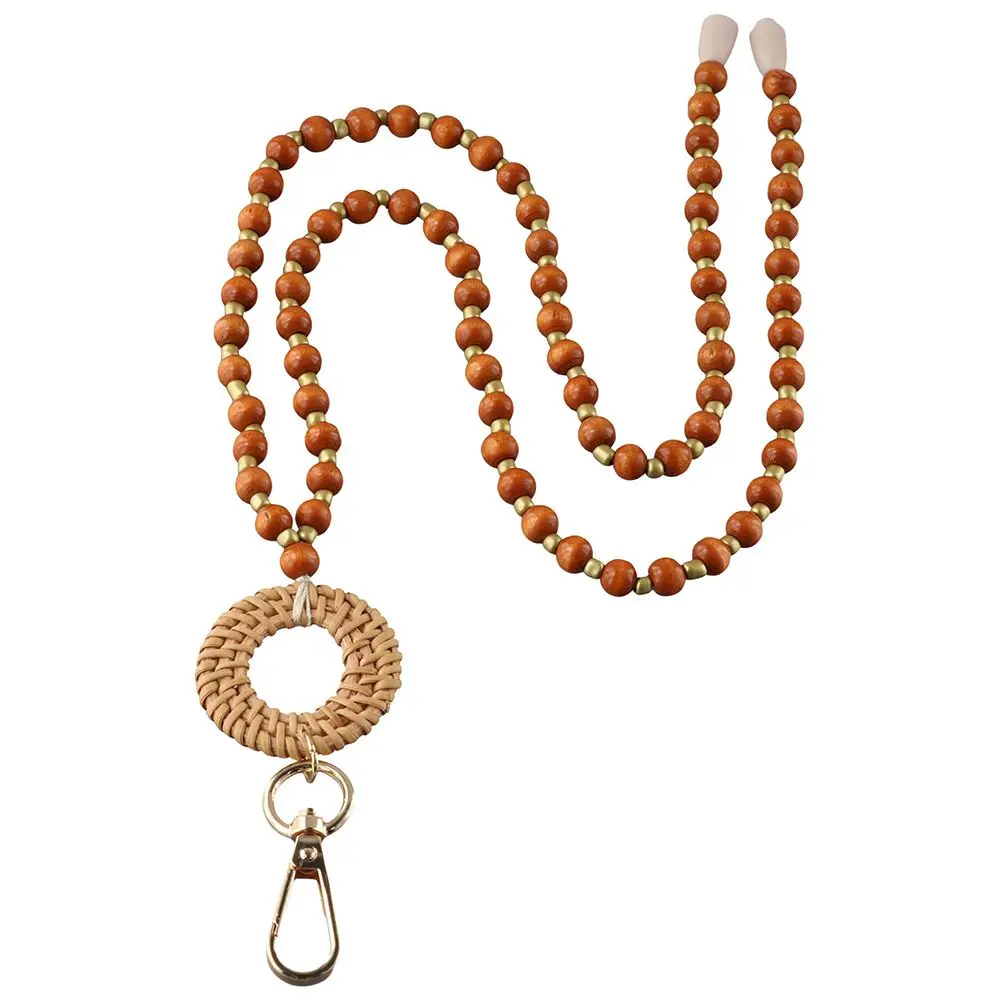 

Lanyards Key chain Gift Id Badges Wood beads Badge Holder Badge Reel Office