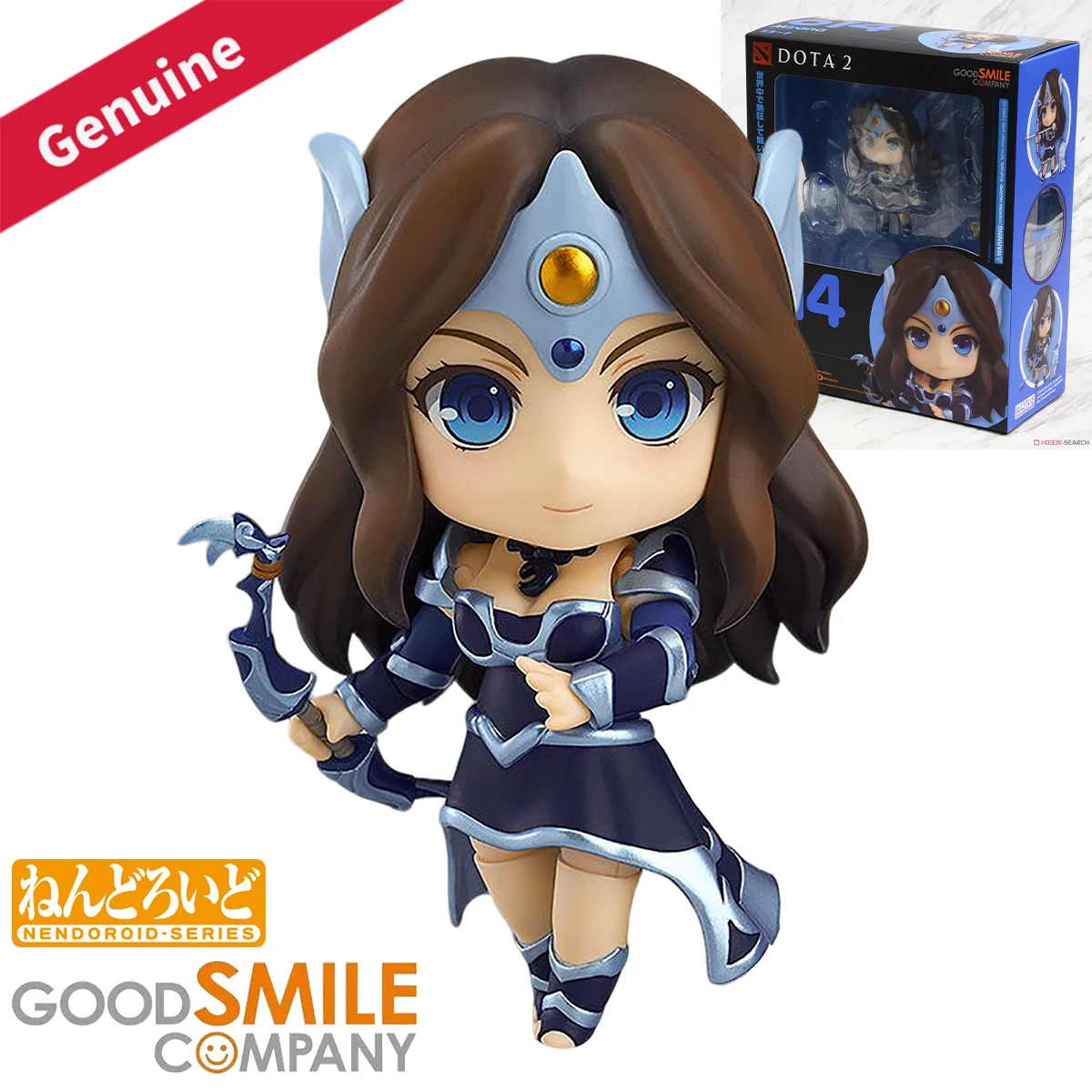 Фото Оригинальные фигурки Good Smile Company Nendoroid (акционные/коллекционные) # 614) Фигурка персонажа Mirana из Dota 2: коллекционный сувенир, подарок №1