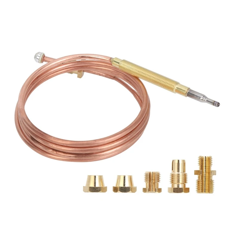 

Durable Gas for VALVE Induction Line with Adapter Nut Thermocouple for Gas Cooke