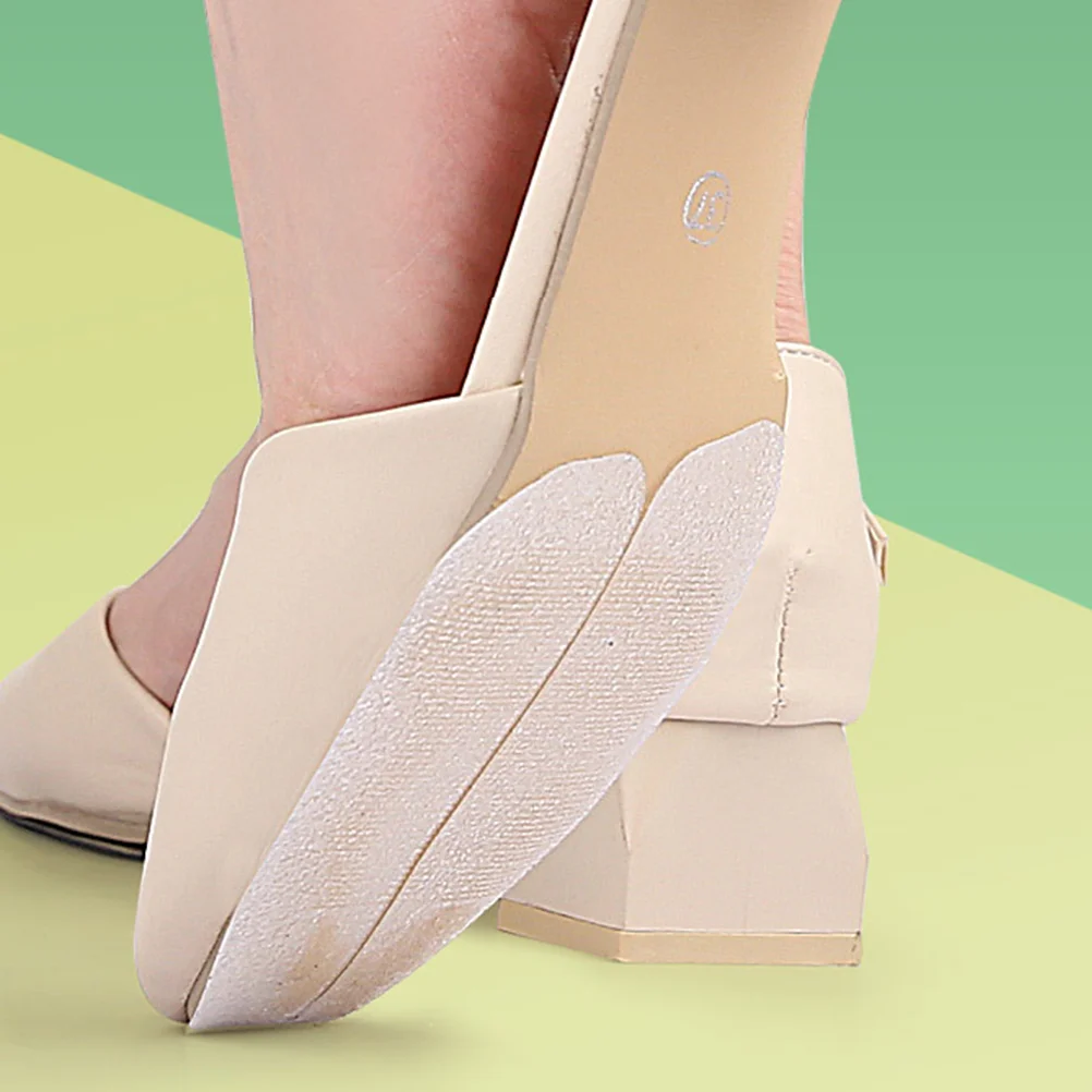 

6 Pairs Shoe Insoles Grips Non-slip Pads Mute Adhesive Protectors Rubber Shoes Bottom