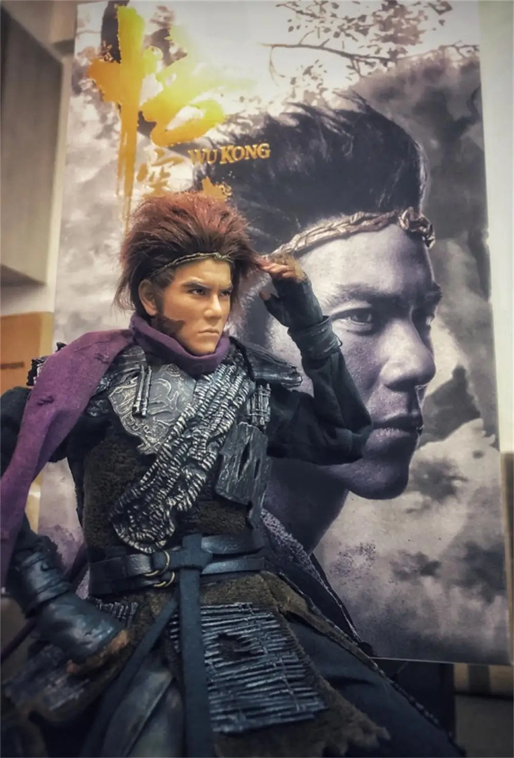 

Коллекционная модель ремня для фигурок диагональю дюйма ATOYS THREEZERO Wu Kong