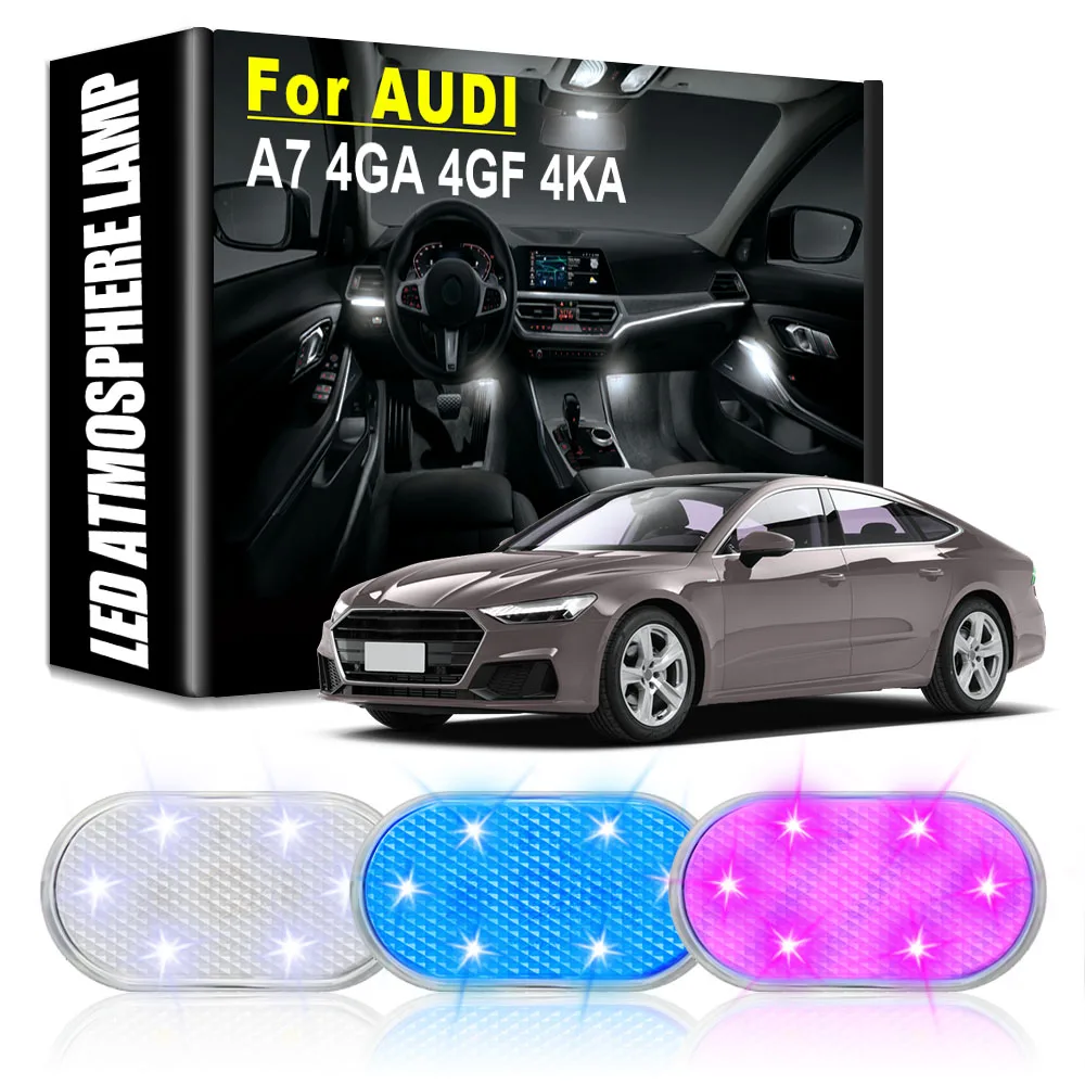

Car LED Atmosphere Lights Car Rechargeable Touch led Lamps Automotive Goods Car Accessories Auto Tools for Audi A7 4GA 4GF 4KA