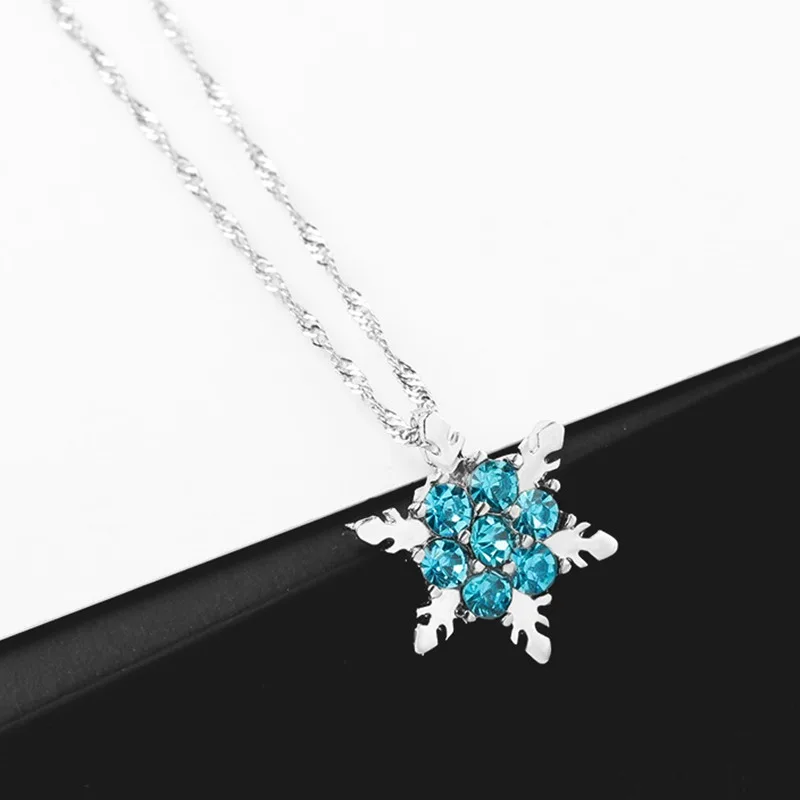 Женское Ожерелье в виде снежинки |