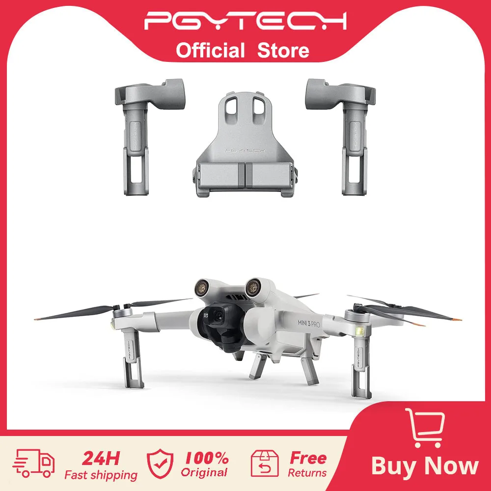 

PGYTECH Landing Gear For Dji Mini 3 Pro Heightened Extender Long Leg Foot Protector Mini 3 Pro Accessories Newest
