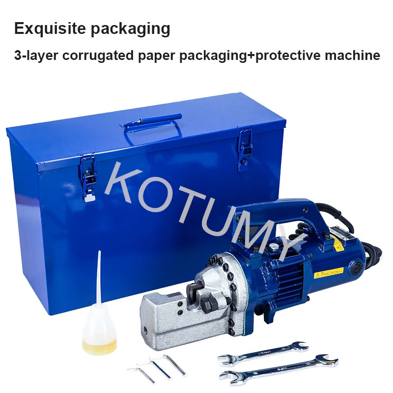 Электрический станок для резки/гибки стальных стержней пильного