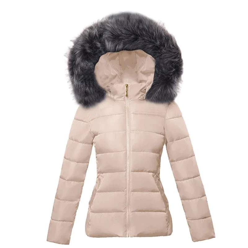 

Новинка 2022, зимняя женская хлопковая куртка с капюшоном, бархатное теплое пальто, утепленная ветровка, зимнее пальто
