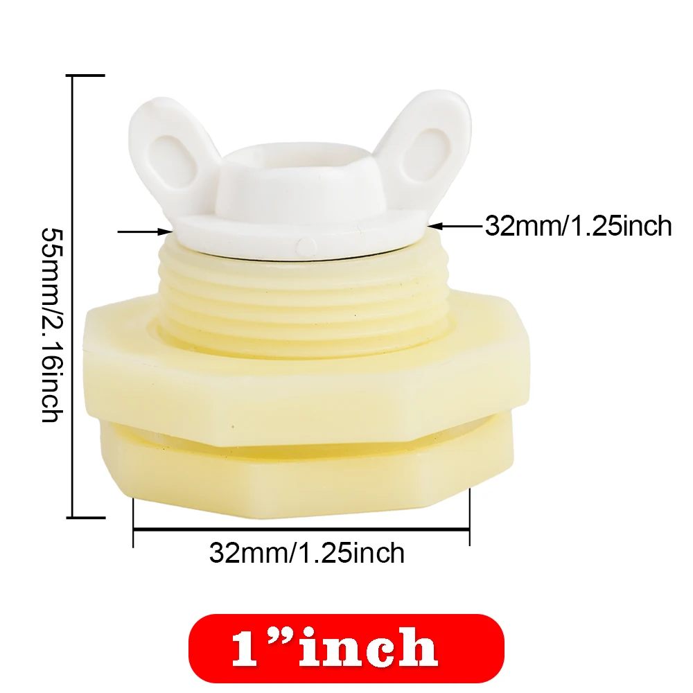 

Комплект соединителей для аквариума из ПВХ 1/2 3/4 1 дюйм