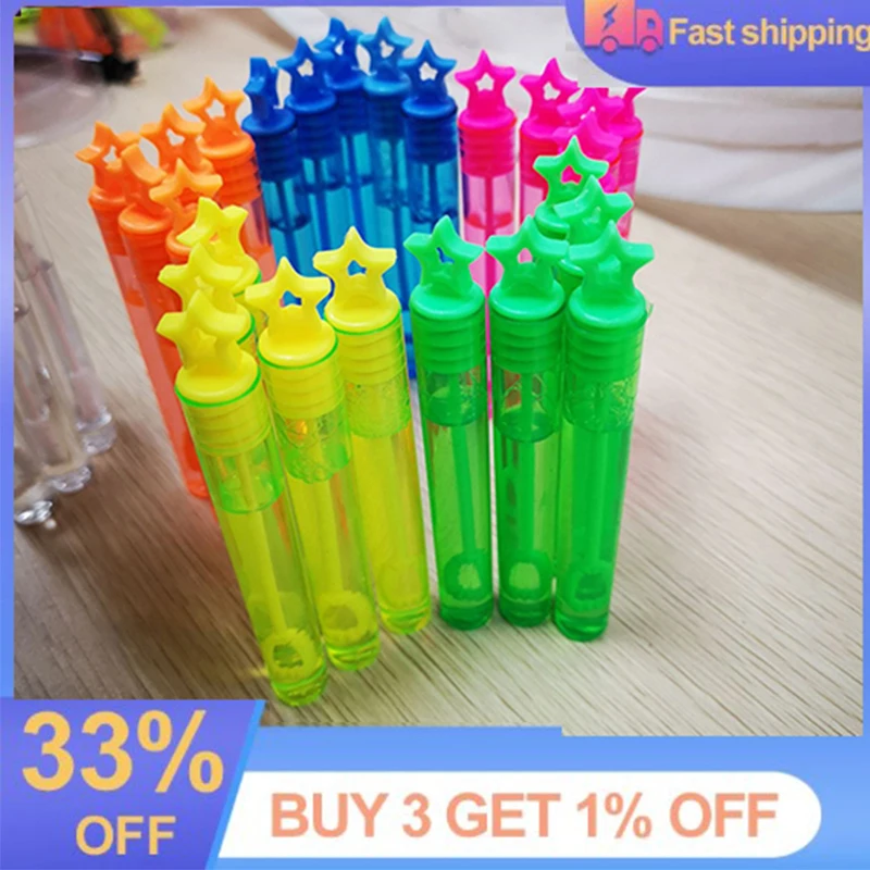 

6-100 шт., разноцветные Бутылочки для мыла со звездами