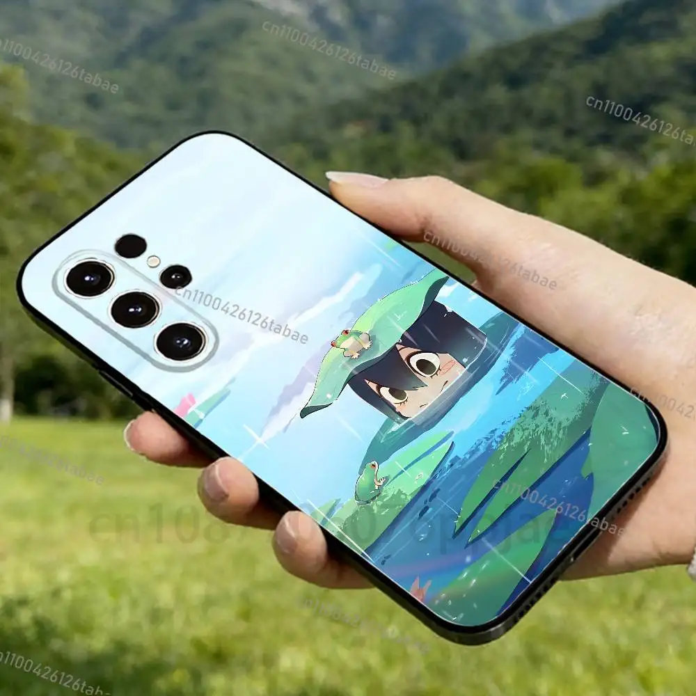 Фото Чехол для телефона Anime T-Tsuyu Asui для Samsung GalaxyA53,51,72,73,31,30,42, мягкий силиконовый защитный чехол для телефона №2