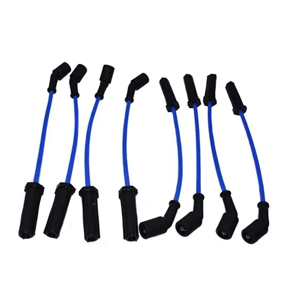 

8Pcs Ignition Spark Plug Wire Cable Set Starter Plug Wire for 9748HH