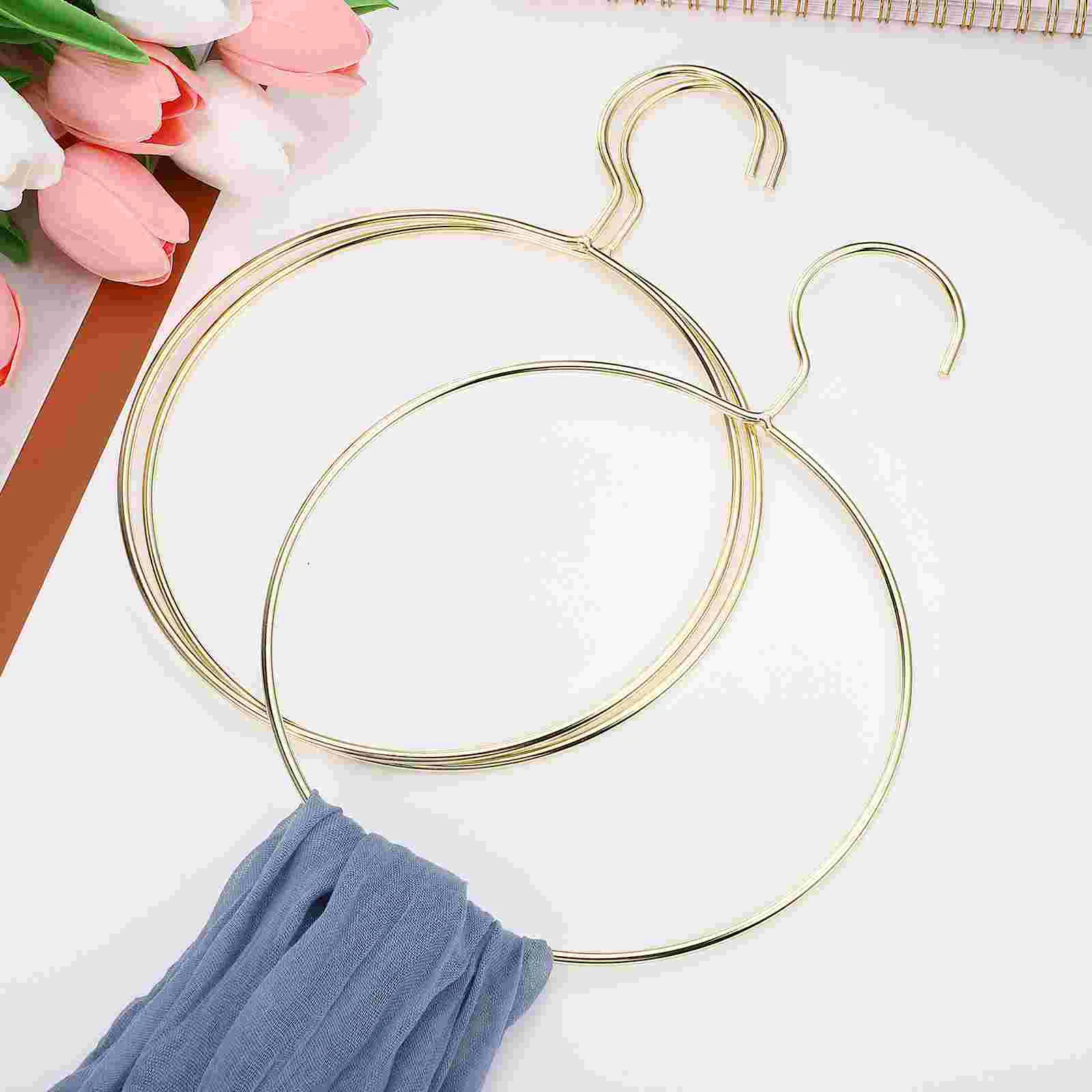 Круглые вешалки для одежды универсальные модный шкаф шарф хиджаб долговечный