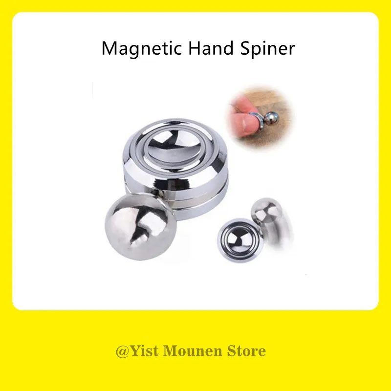 

Новинка, игрушка-Спиннер для детей, антистрессовый Магнитный Спиннер для рук, снятие стресса, искусственный спутник, гироскоп, игрушка для в...