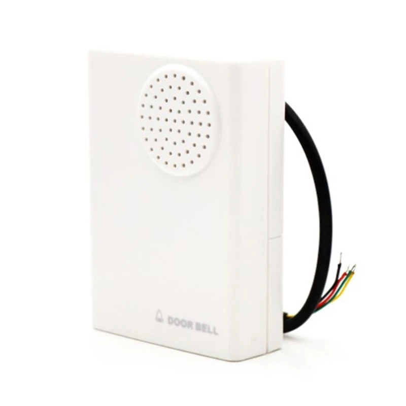 Doorbell 12V Durable Wired Doorbell Chime for Office Home Security Access Control System 87x22x62cm Clear Loud Sound