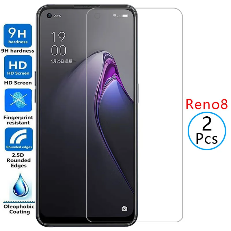 

tempered glass for oppo reno8 protective glass screen protector on opporeno8 reno 8 6.43 safety phone film 9h opp opo