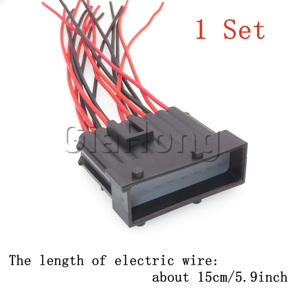 1 комплект 16 способов 1-964449-1 1 1-965427-1 в сборе переменного тока автомобильный жгут проводов автомобильный мужской женский Док-станция разъем ЭБУ