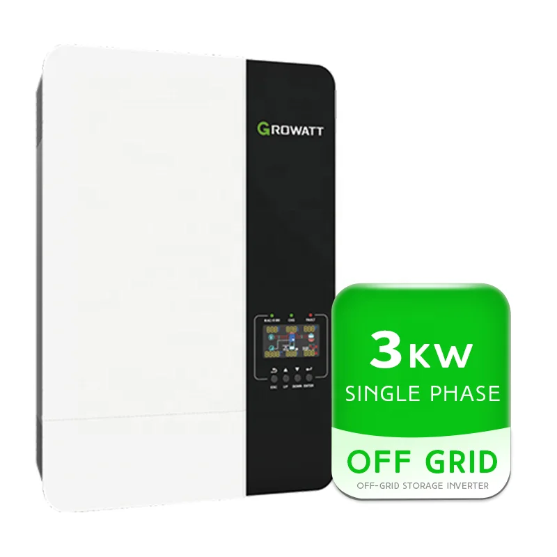 В наличии Growatt 3000W Off Grid Storage Inverter SPF 3000tl Lvm-Es Солнечный инвертор для аккумуляторной