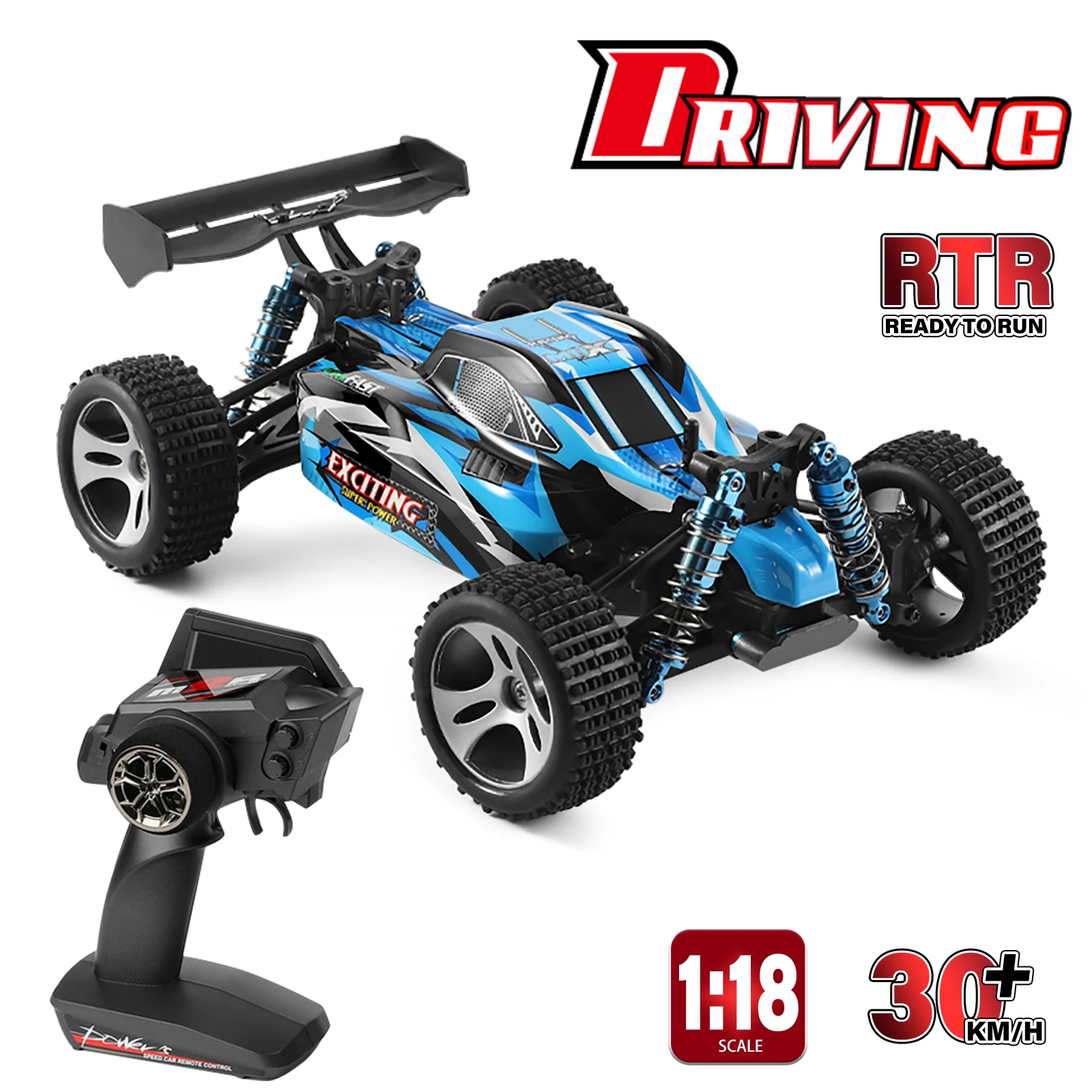 

1:18 WLtoys 184011 2,4G гоночный Дрифт-автомобиль 30 км/ч Электрический высокоскоростной автомобиль внедорожник Дрифт игрушки с дистанционным управлением для детей