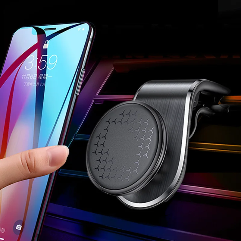 

Magnetic Car Phone Holder Magnet Mount Mobile Cell Phone Stand GPS Support For iPhone 13 12 Xiaomi Huawei Samsung S21 S22 Ultra