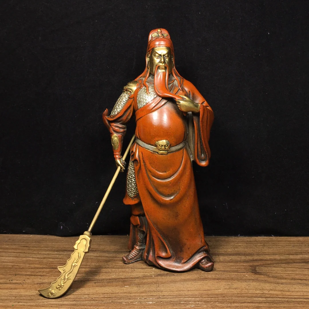 Статуя Гуань Юй из меди SIYAO