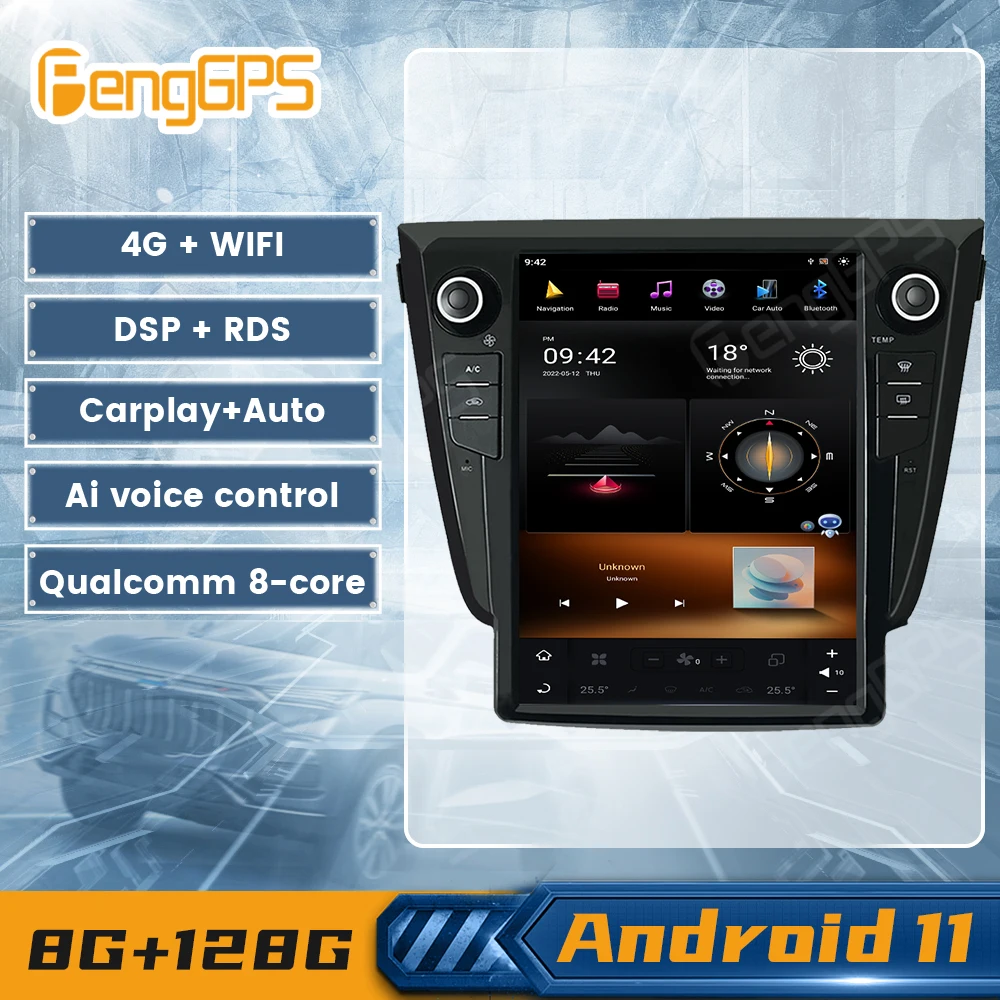 128G G6 System Android11 Car Radio For Nissan X-Trail 2014-2017 Auto Audio Multimedia Player Wireless Carplay GPS Navi Head Unit 128G G6 System Android11 Car Radio For Nissan X-Trail 2014-2017 Auto Audio Multimedia Player Wireless Carplay GPS Navi Head Unit