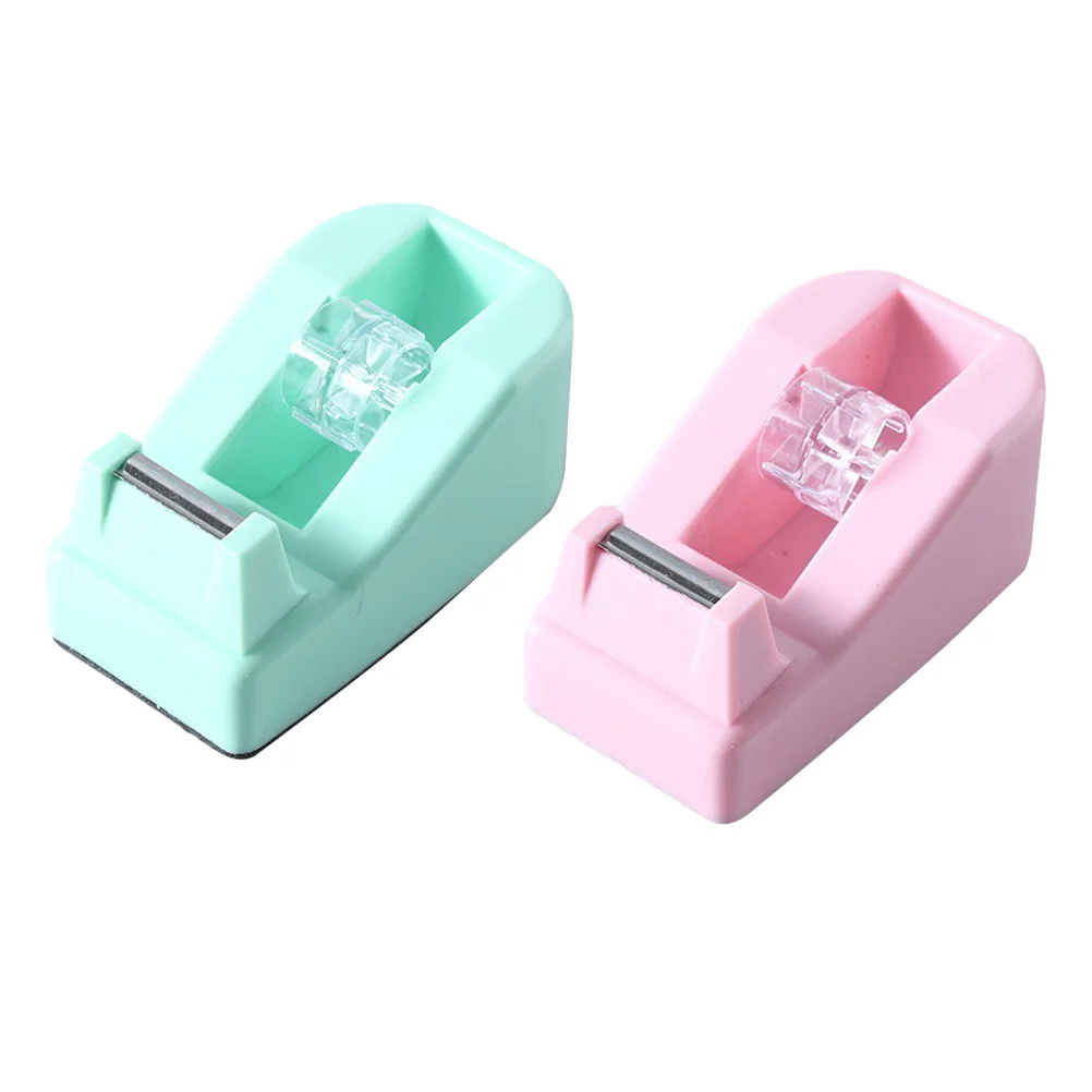 

2Pcs Dispenser Sticker Dispenser Tape Dispenser Tape Holder Tape Accessory for Office Home Handcraft