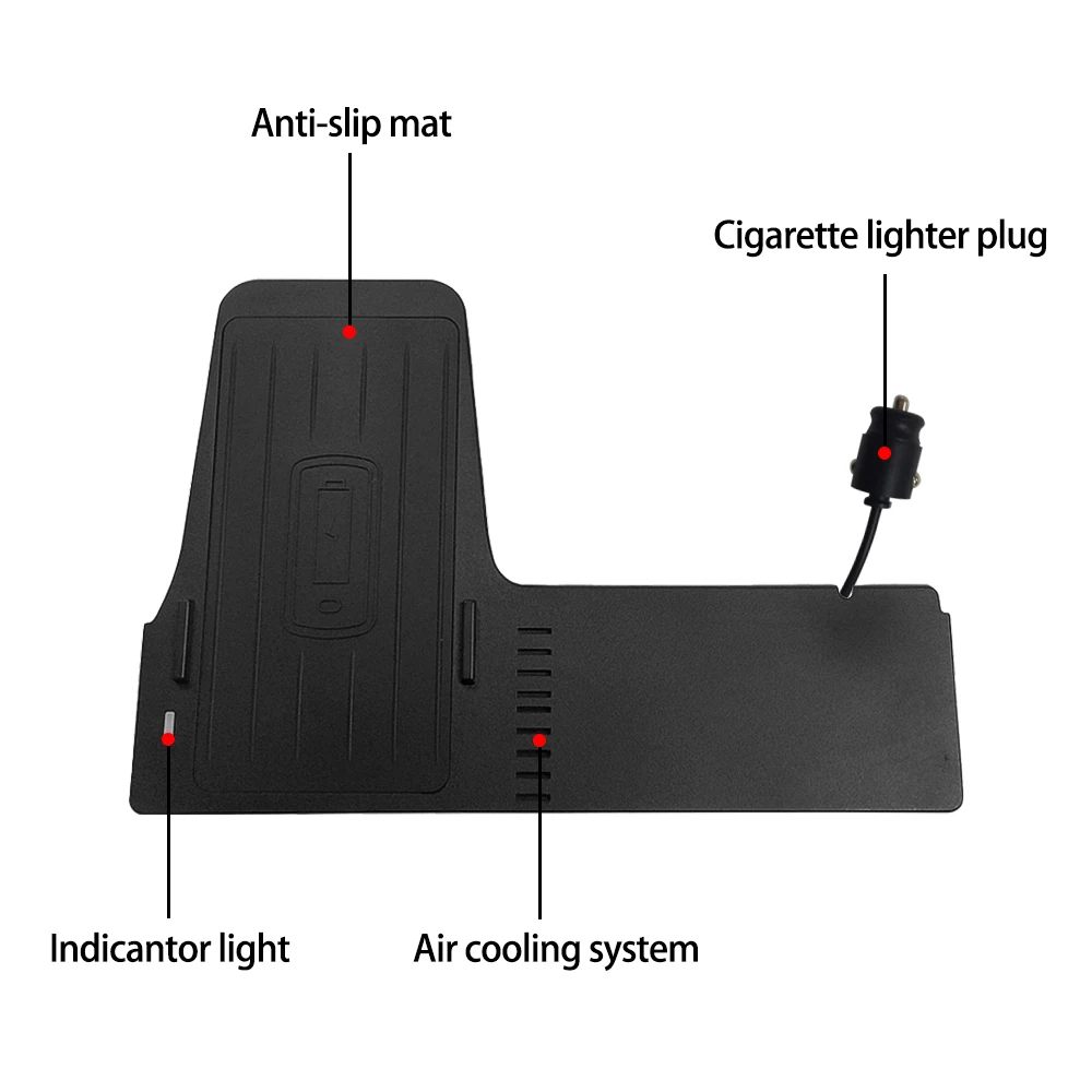 Автомобильный держатель для телефона toyota highlander 2020 2021 быстрая зарядка