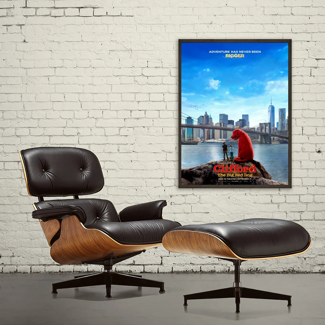 Clifford The Big Red Dog плакат с кадром из фильма HD печатная Картина на холсте для