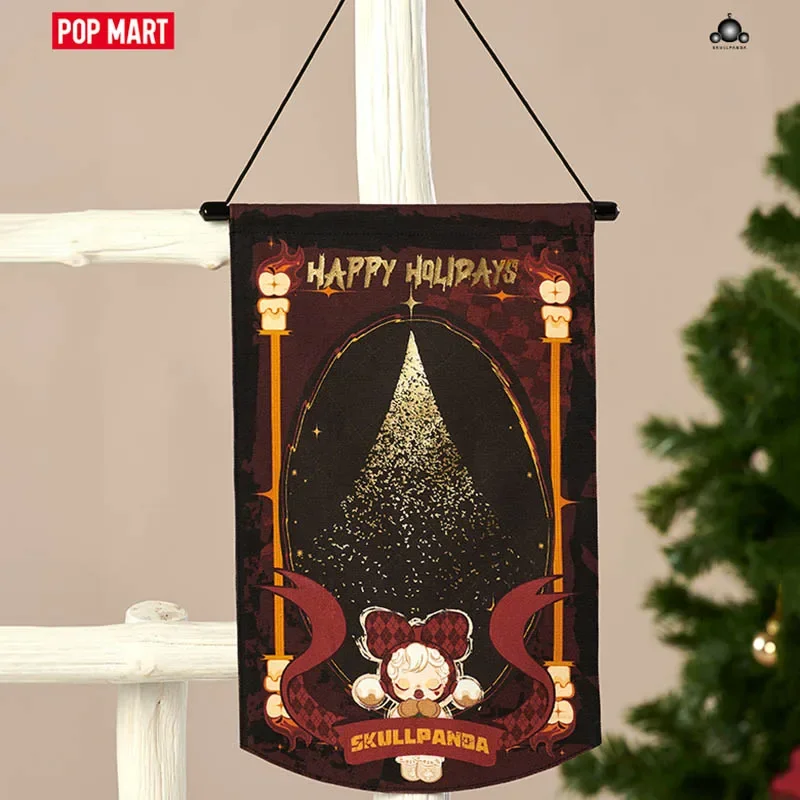 POP MART SKULLPANDA Tell Me What You Want Series Hang Up A Flag 100% оригинальная милая аниме-фигурка