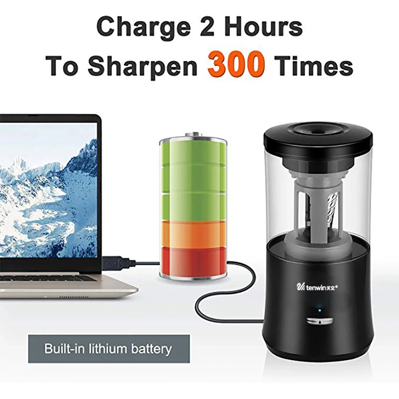 Электрическая автоматическая точилка для карандашей сверхмощная Механическая