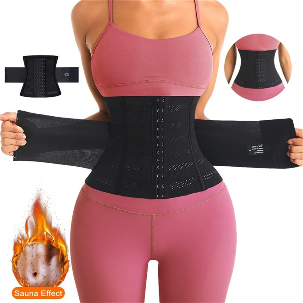 Waist Trainer For Women Lower Belly Fat Corset Waist Trainer Plus Size Weight Loss Under Clothes Trimmer Sport Girdle