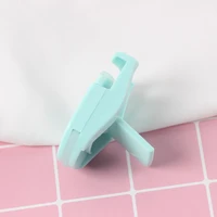 mini eyelash curler women portable long lasting silicone strip silver eyelash curler with replacement tape clip cosmetic tools