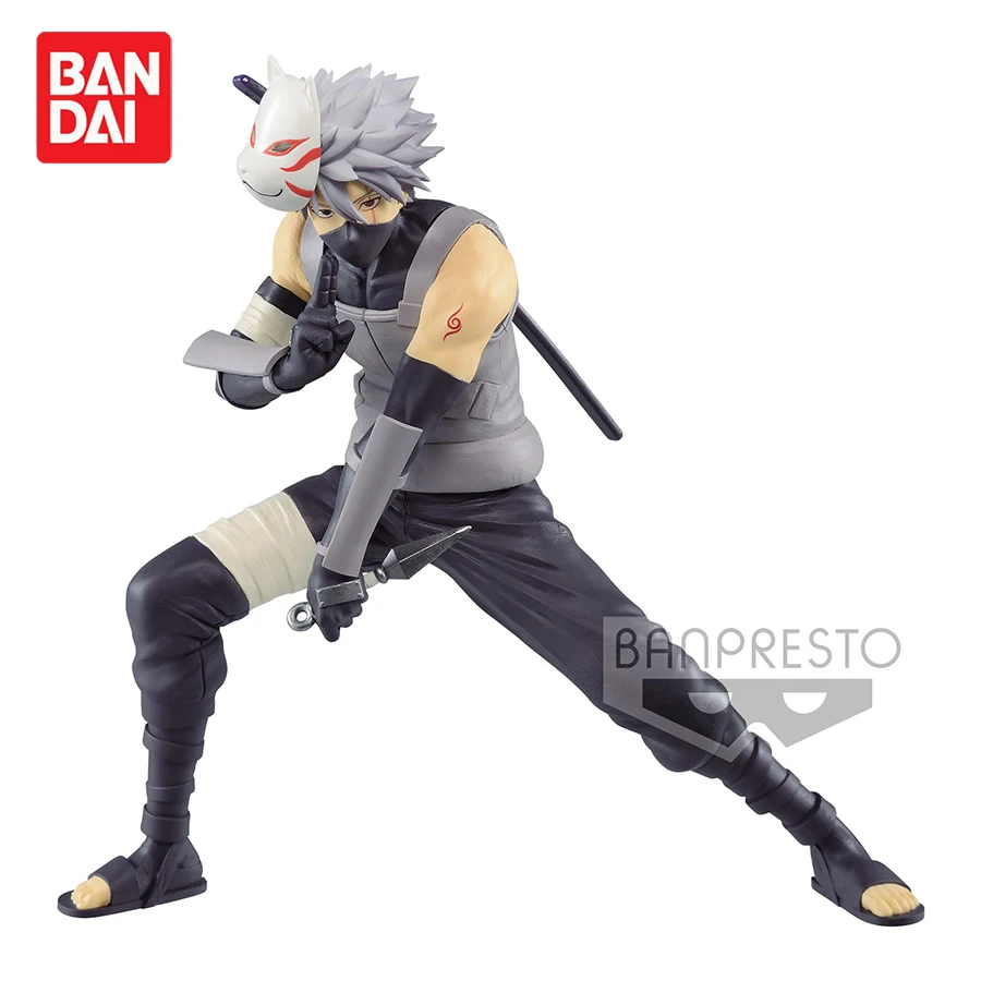 

Original Banpresto Naruto Shippuden VIBRATION STARS Kakashi ver.2 Action Figure Model Toys Anime Figurals Brinquedos 18cm