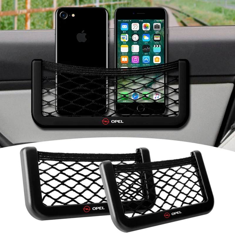 

Car Interior Trunk Seat Back Elastic Mesh Car Styling Storage Bag For Opel Astra H G J Insignia Mokka Zafira Corsa OPC Vivaro