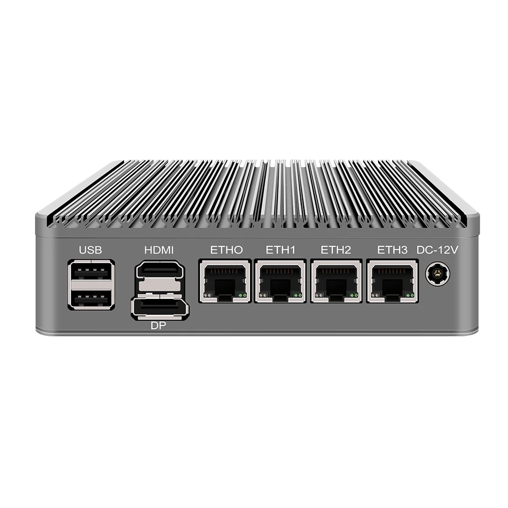 Дешевый 4 LAN 2 5G маршрутизатор Celeron N5105 Intel i226-V B3 Nics TPM2.0 безвентиляторный мини ПК HD-MI