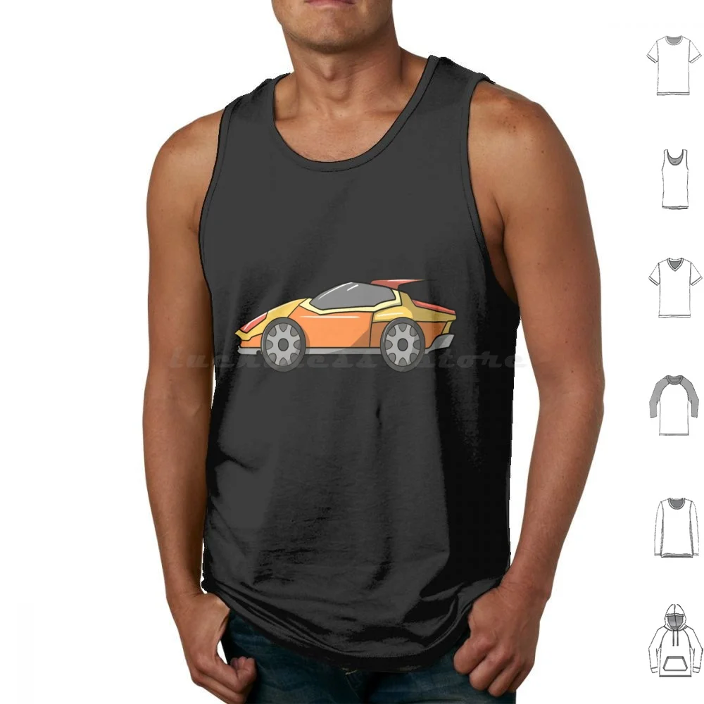 

Car Tank Tops Vest Sleeveless Adventure Car Travel Vintage Motorcycle Retro Camping Road Automotive Cars Hiking Explore