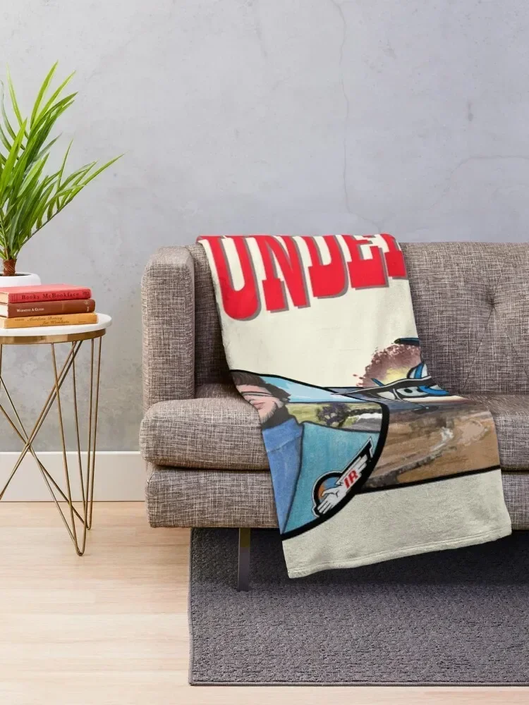 Мой первый фанат Gerry Anderson Thunderbirds. Плед одеяло Спальный мешок для декоративных