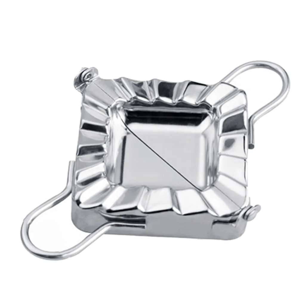 

Dumpling Mold Stainless Cookware Sets Pie Ravioli Mold Squeezer Wonton Gyoza Maker Stainless Steel Cake Cooking Mold Mother