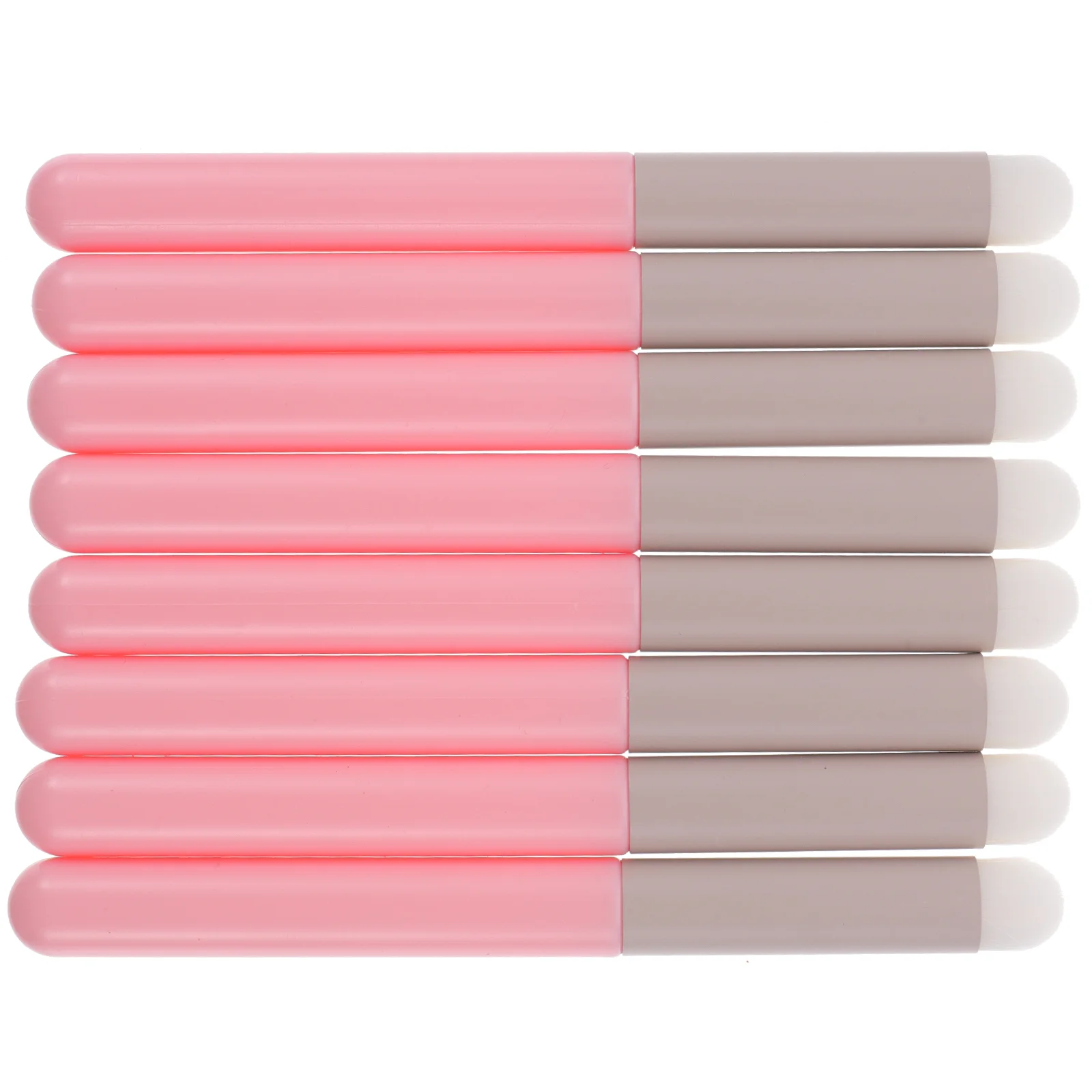 

8 Pcs Makeup Eyeshadow Lip Brush Lipstick Use Small Brushes Wands Foundation Travel