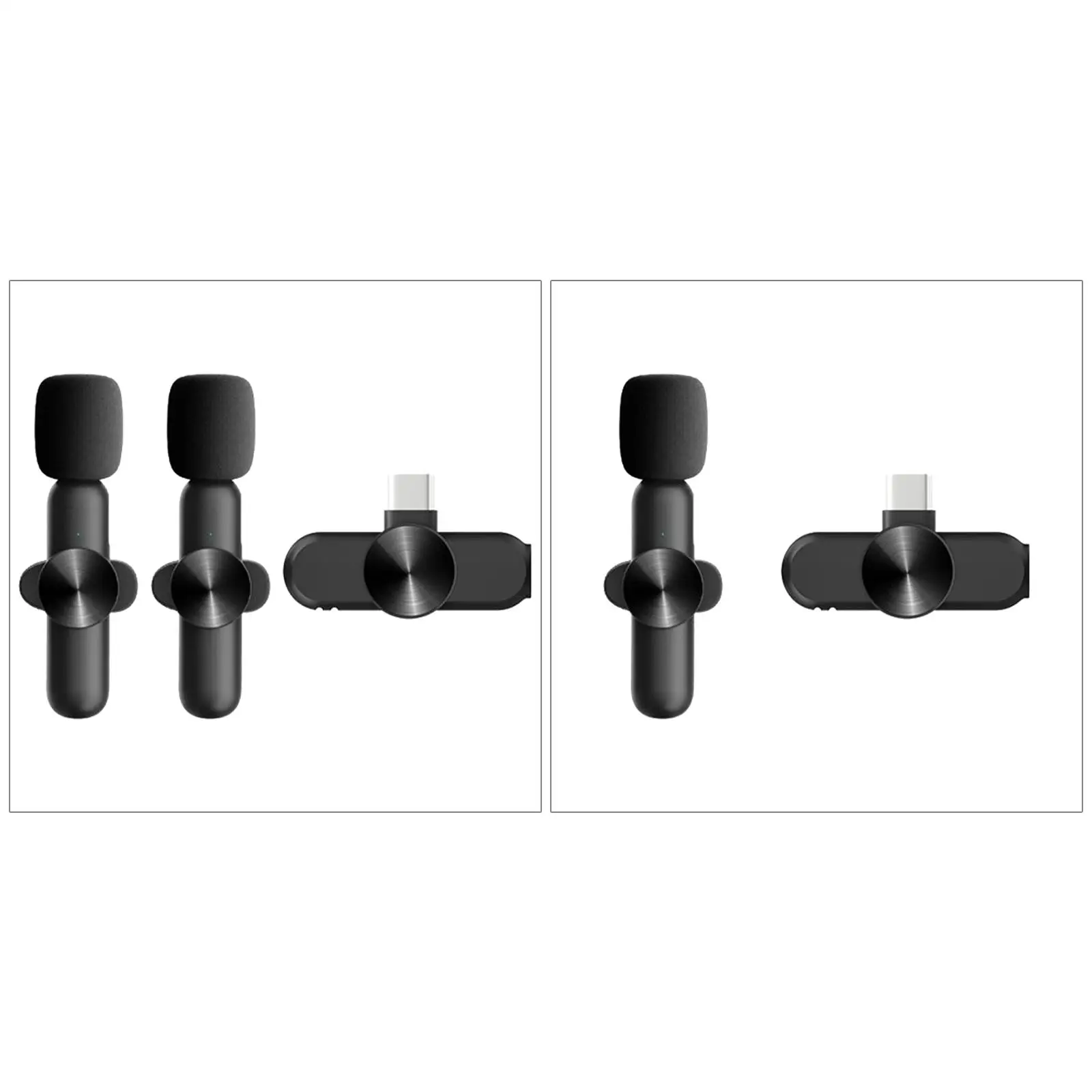 

Портативный микрофон с автоматическим подключением типа C