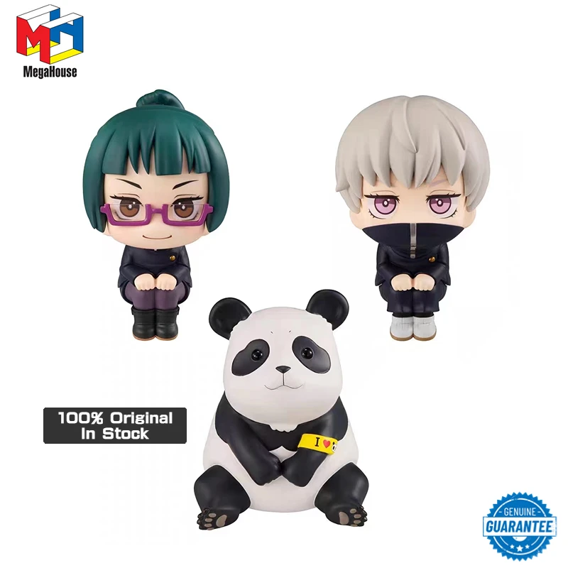 

100% Оригинальные фигурки Megahouse Look Up 11 см аниме ююютсу кайсен панда Inumaki Toge Zenin Maki Q Verision Kawaii игрушечные модели